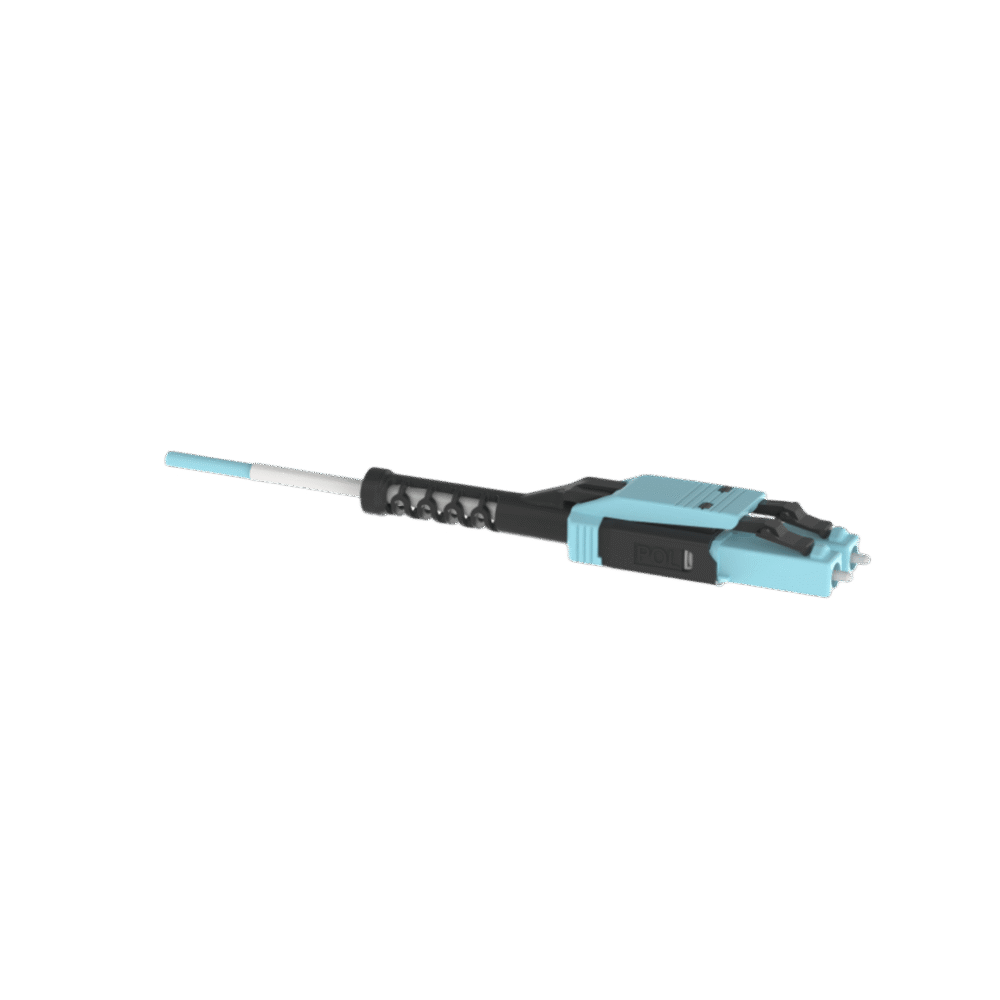 adicional_0S1000-1 Jumper de Fibra Óptica / Multimodo OM4 50/125 / LC-LC Uniboot Duplex / LSZH / 5 m (16.4 ft) / Color Aqua FZ2RLU1U1ONM005 2