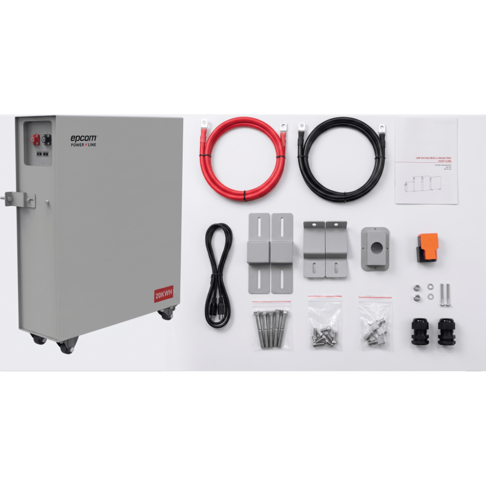Batería LiFePO4 / 20 kWh / 51.2 Vcc / 392 Ah / Exterior IP65 / Floor Mounted / Escalable a 120 kWh RES39220K 2