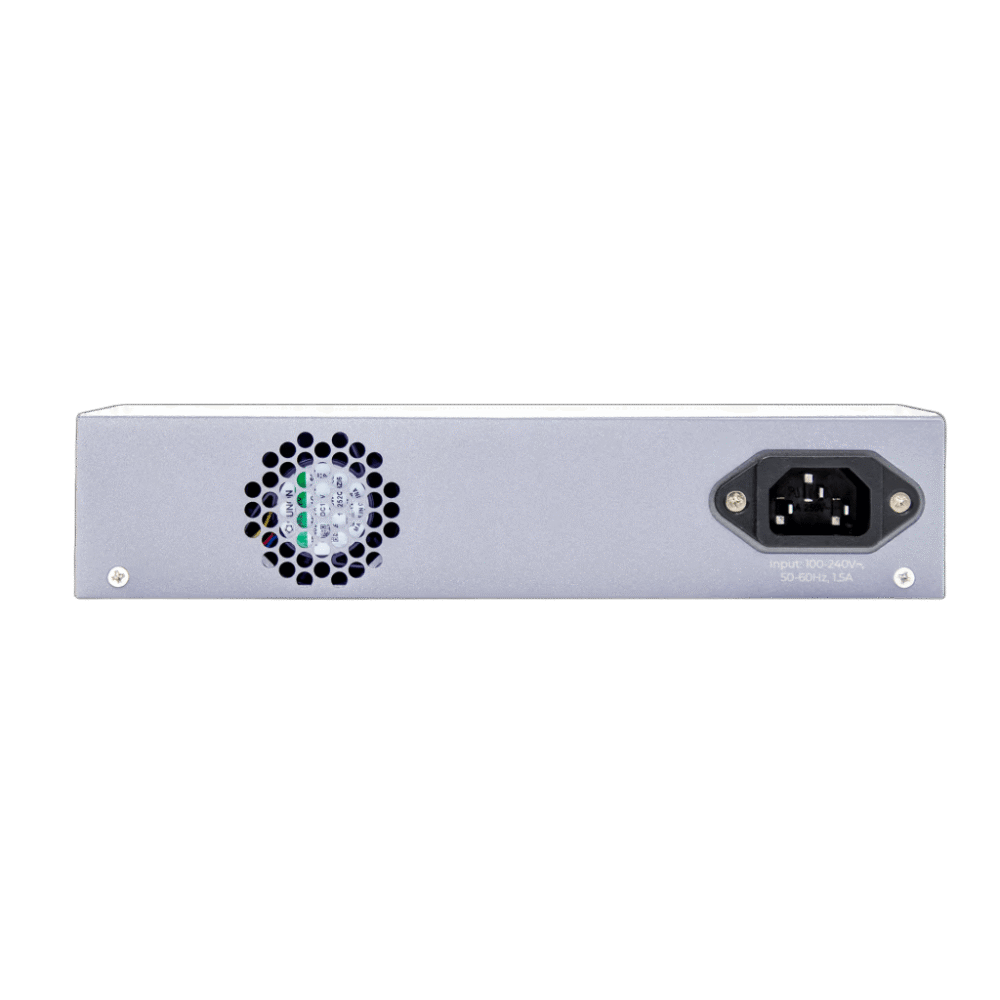 Switch de Distribución / 12 Puertos SFP+ / 10 Gbps por Puerto / 240 Gbps Switching / 120 Gbps Throughput / Gestión Cloud / Bluetooth / Rack 1U S12 3