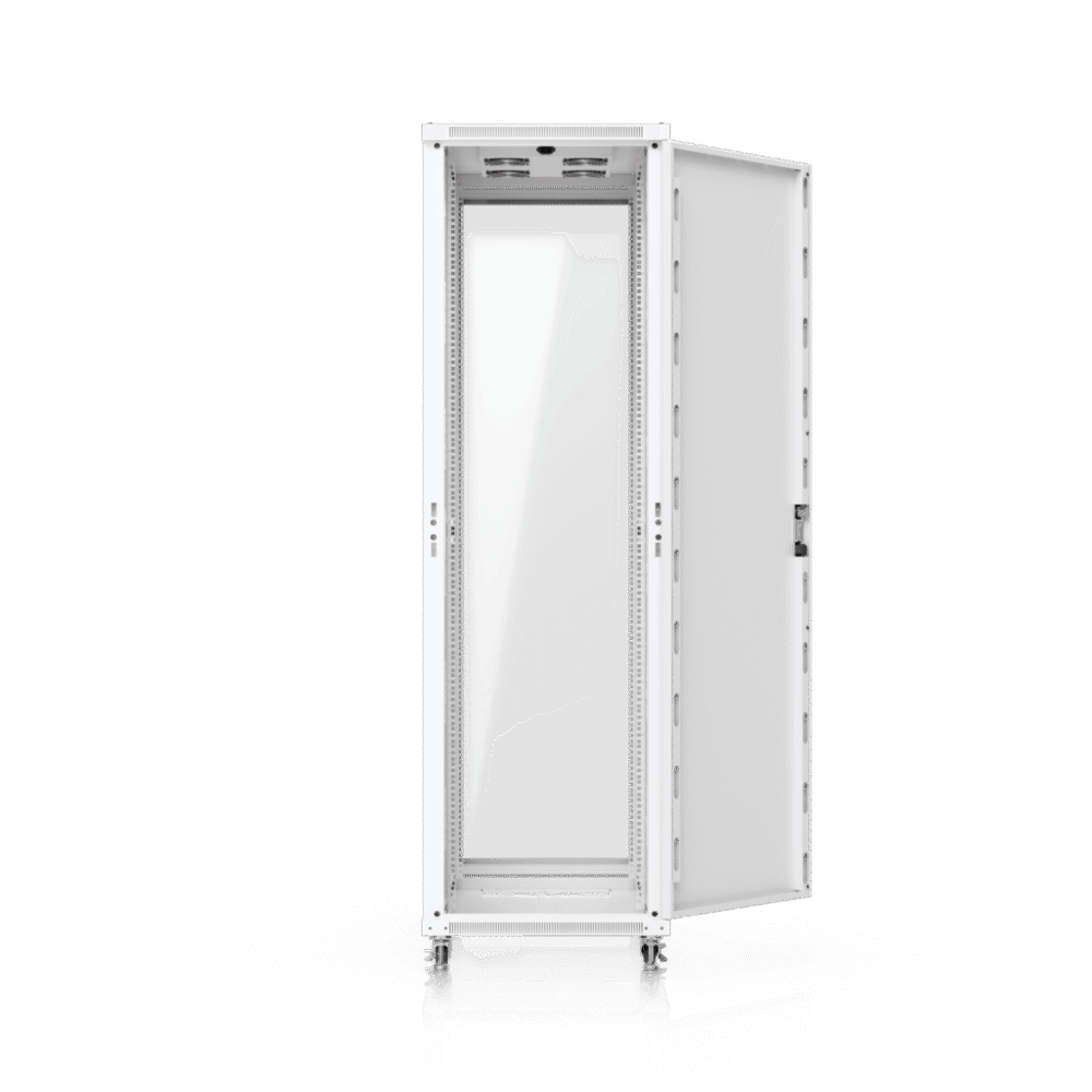 adicional_4S1000 Gabinete Rack de Piso / 42U / 600 x 1000 mm (23.6 x 39.4 in) / Carga 800 kg / Puerta Vidrio Templado / Ventiladores Integrados UACC-RACK-42U-1000-G 5