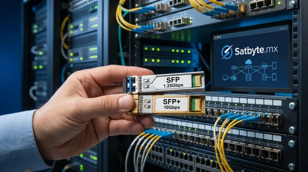 Fibra óptica en empresas: transceivers y switches SFP+ Diferencia entre SFP y SFP+: el punto de partida de todo enlace de fibra