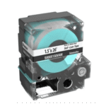 Casete de Etiquetas Autolaminadas / 25.4 mm (1 Pulgada) de Ancho / 7.9 m (26 Pies) de Largo / Para Cables Cat. 5e/6 / Color Blanco frontal_0S1000-1