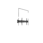 Soporte de Pared para TV / 32-55 Pulgadas / Carga 30 kg / VESA 100x100-400x400 mm / Acero de Alta Resistencia / Gestión de Cables frontal_0S1000-14