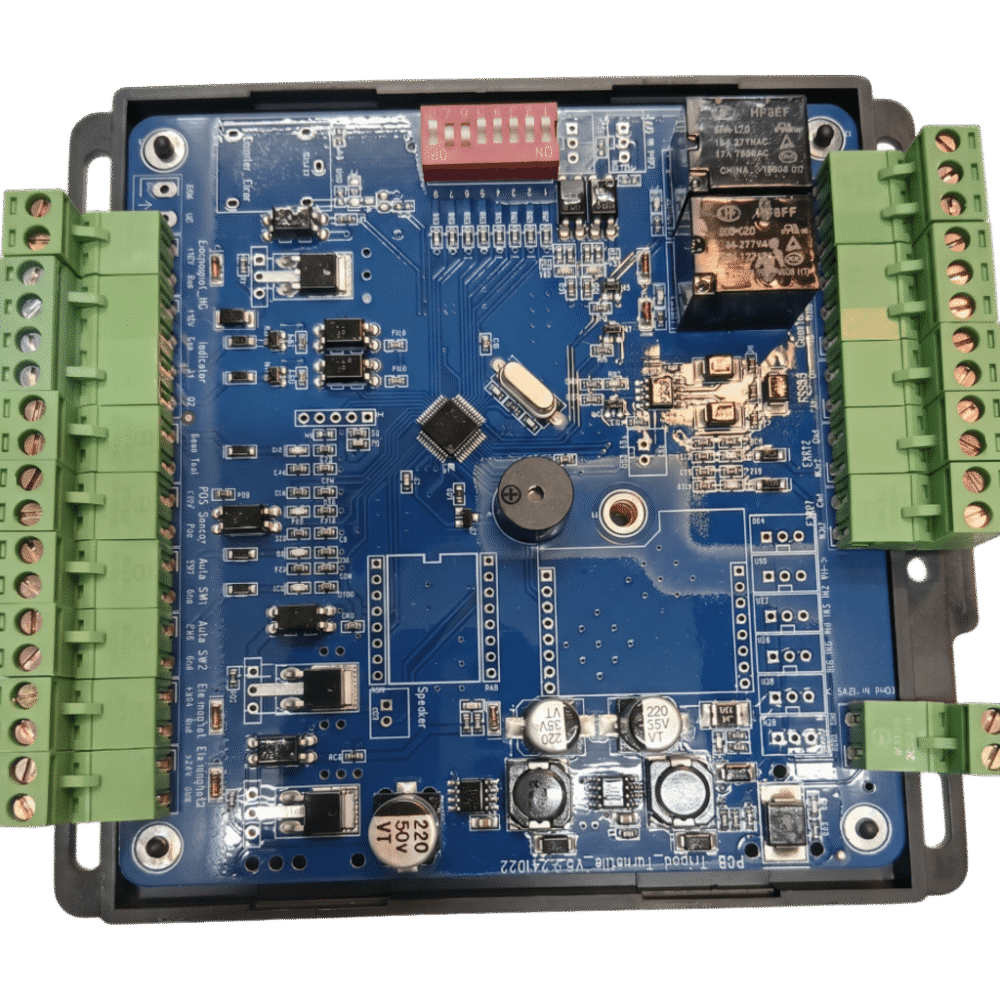 Tarjeta de Control de Acceso / 2 Entradas Pulso Seco / 2 Salidas Solenoide / 24V DC / Dipswitch Configurable / Compatible DS-K3H4420-120 y DS-K3H4410-120 314618561 2