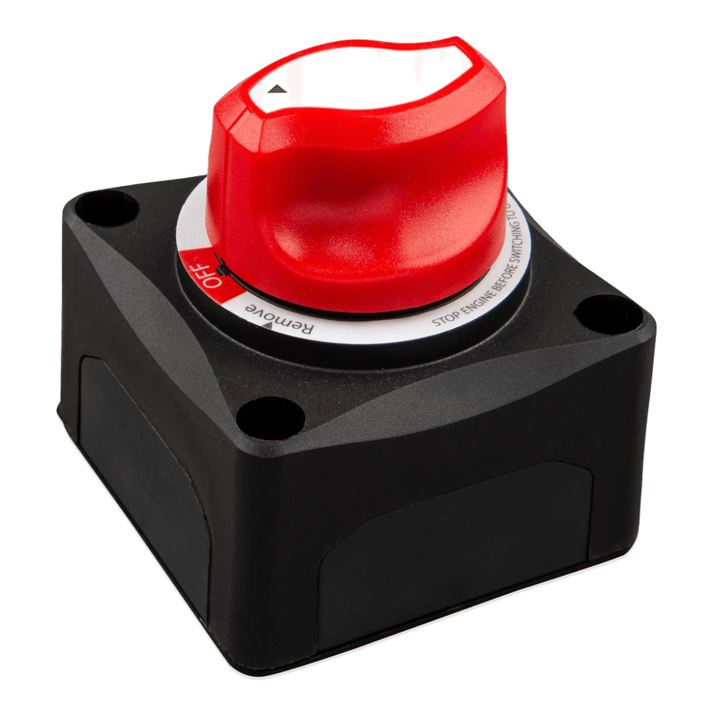 Interruptor de Batería / 275 A Corriente Continua / 1250 A Arranque / 48 V Sistema / 60 V CC Máx / ISO8846 / SAE J1171 BATSWON/OFF 3