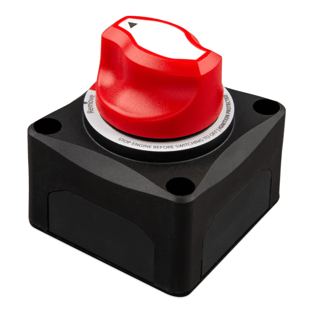 Interruptor de Batería / 275 A Corriente Continua / 1250 A Arranque / 48 V Sistema / 60 V CC Máx / ISO8846 / SAE J1171 BATSWON/OFF 2