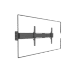 Soporte de Pared para TV / 32-55 Pulgadas / Carga 30 kg / VESA 100x100-400x400 mm / Acero de Alta Resistencia / Gestión de Cables lateral_izquierda_0S1000-7