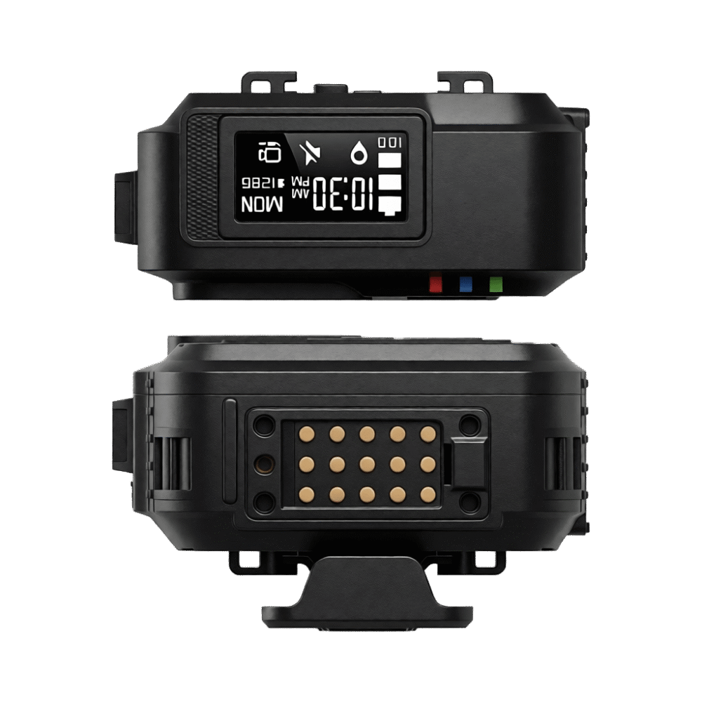 listado_0S1000-7 Body Camera / Full HD 1080p / Ángulo 120° / Visión Nocturna IR 10 m (32.8 ft) / Batería 3600 mAh / Memoria 64 GB XMRT3-S 5