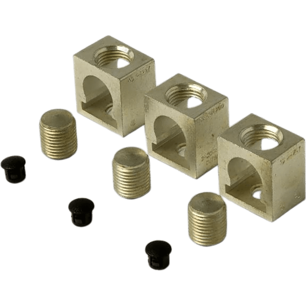 portada_0S1000-120 Zapata para Interruptor Automático / Conexión QR / Aluminio-Cobre / 300 kcmil / Kit 3 Piezas 3TA1QR300 1