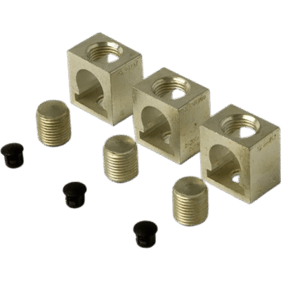 Zapata para Interruptor Automático / Conexión QR / Aluminio-Cobre / 300 kcmil / Kit 3 Piezas