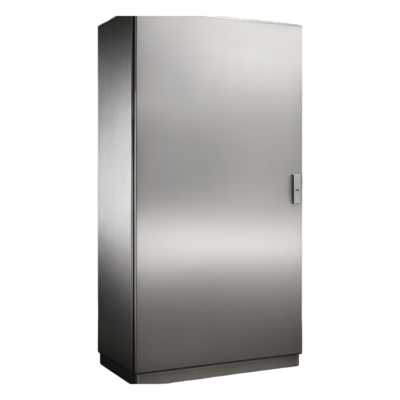 Gabinete de Acero Inoxidable / IP55 / IK10 / 800x1600x400 mm / 31.5x63x15.7 in / Carga 80 kg / Exterior Telecom