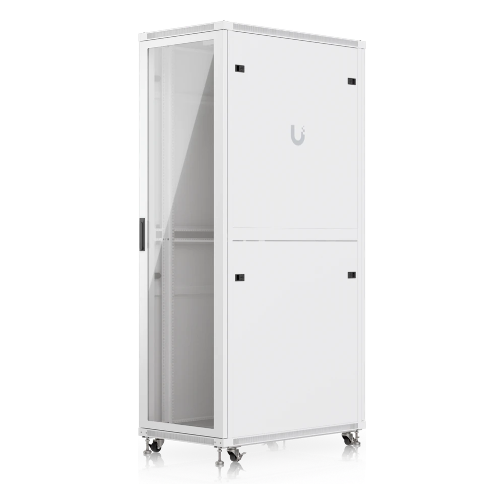 portada_0S1000-131 Gabinete Rack de Piso / 42U / 600 x 1000 mm (23.6 x 39.4 in) / Carga 800 kg / Puerta Vidrio Templado / Ventiladores Integrados UACC-RACK-42U-1000-G 1