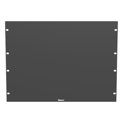 Tapa Ciega para Rack / 19 in / 8UR / Acero / Plano / Negro