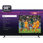Smart TV QLED / 98 pulgadas / 4K UHD / Dolby Audio 12W+12W / 3 HDMI ARC-CEC / Wi-Fi / VESA 700×400 portada_0S1000-161