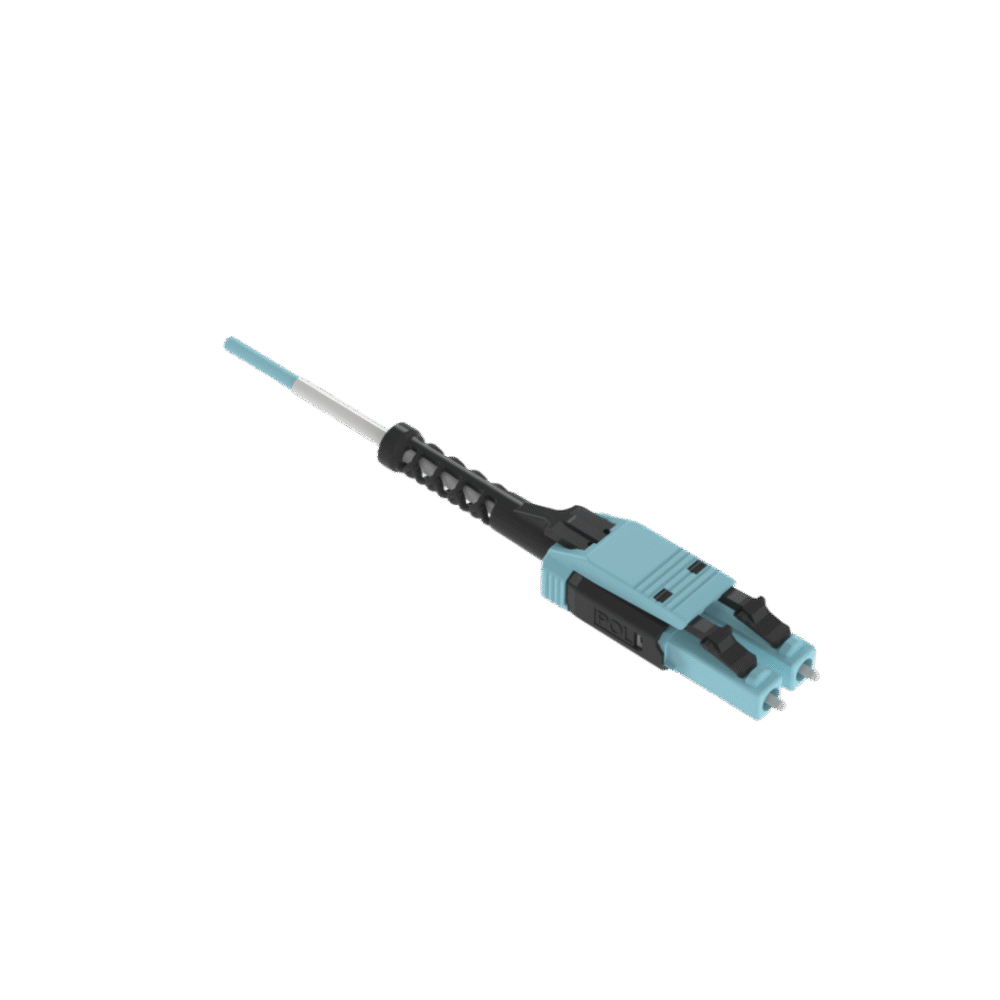 portada_0S1000-162 Jumper de Fibra Óptica / Multimodo OM4 50/125 / LC-LC Uniboot Duplex / LSZH / 5 m (16.4 ft) / Color Aqua FZ2RLU1U1ONM005 1