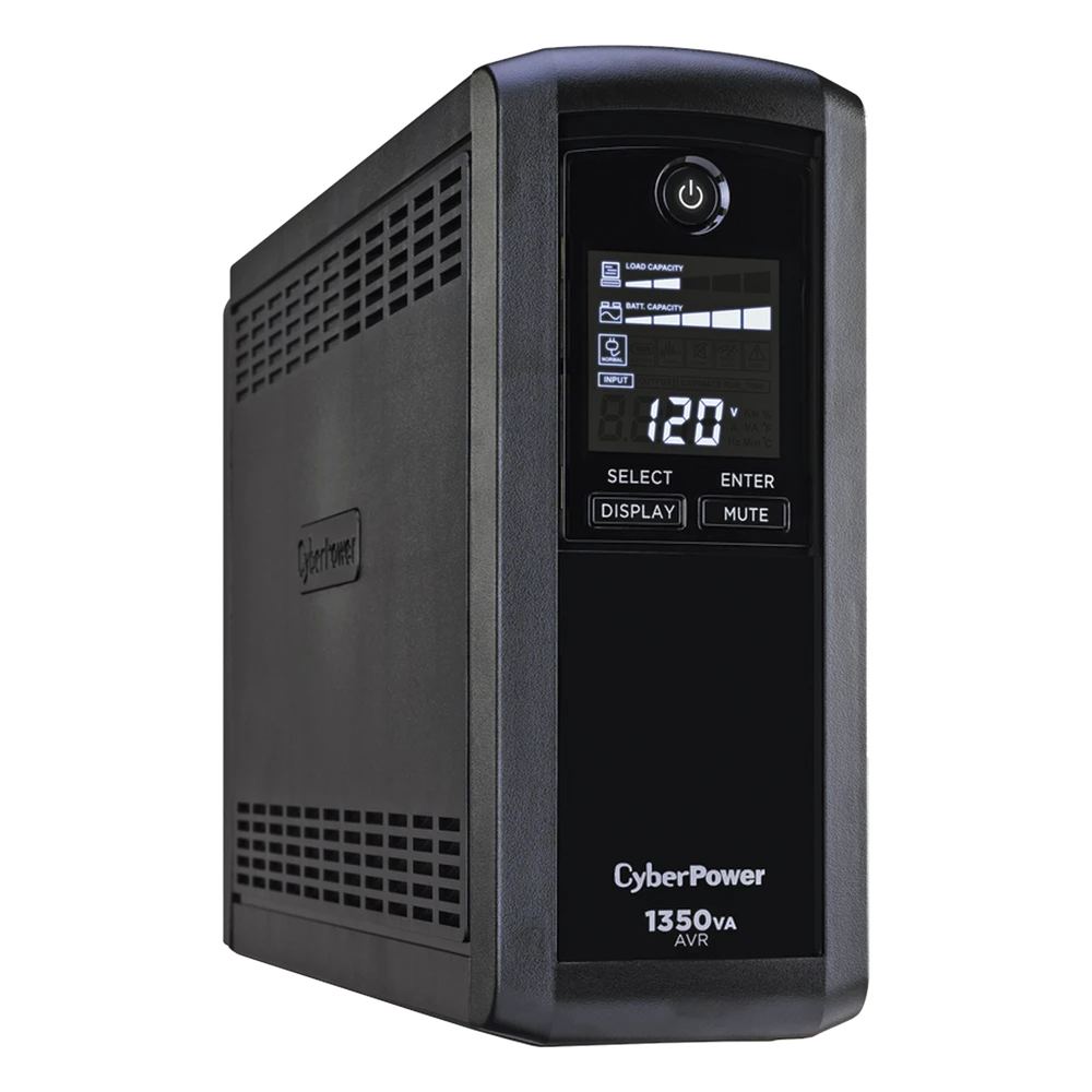portada_0S1000-185 UPS Línea Interactiva / 1350 VA / 815 W / 10 Tomas NEMA 5-15R / LCD Multifunción / AVR / Supresión 1500 J CP1350AVRLCDA 1