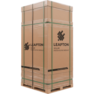 Pallet con 34 piezas de Módulo Solar LP210*210M66NB730W, 730 W BIFACIAL, 49.4 Vcc, Monocristalino TOPCon