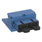 Módulo Acoplador / SC Duplex / Fibra Monomodo OS1/OS2 / Mini-Com / Cerámica Zirconia / Azul portada_0S1000-197
