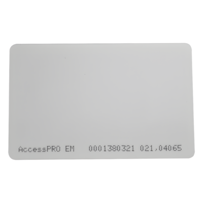 Tarjeta Proximidad / 125 kHz / EM4100 / 0.1 mm / Imprimible Doble Cara / 85.6 x 54 mm