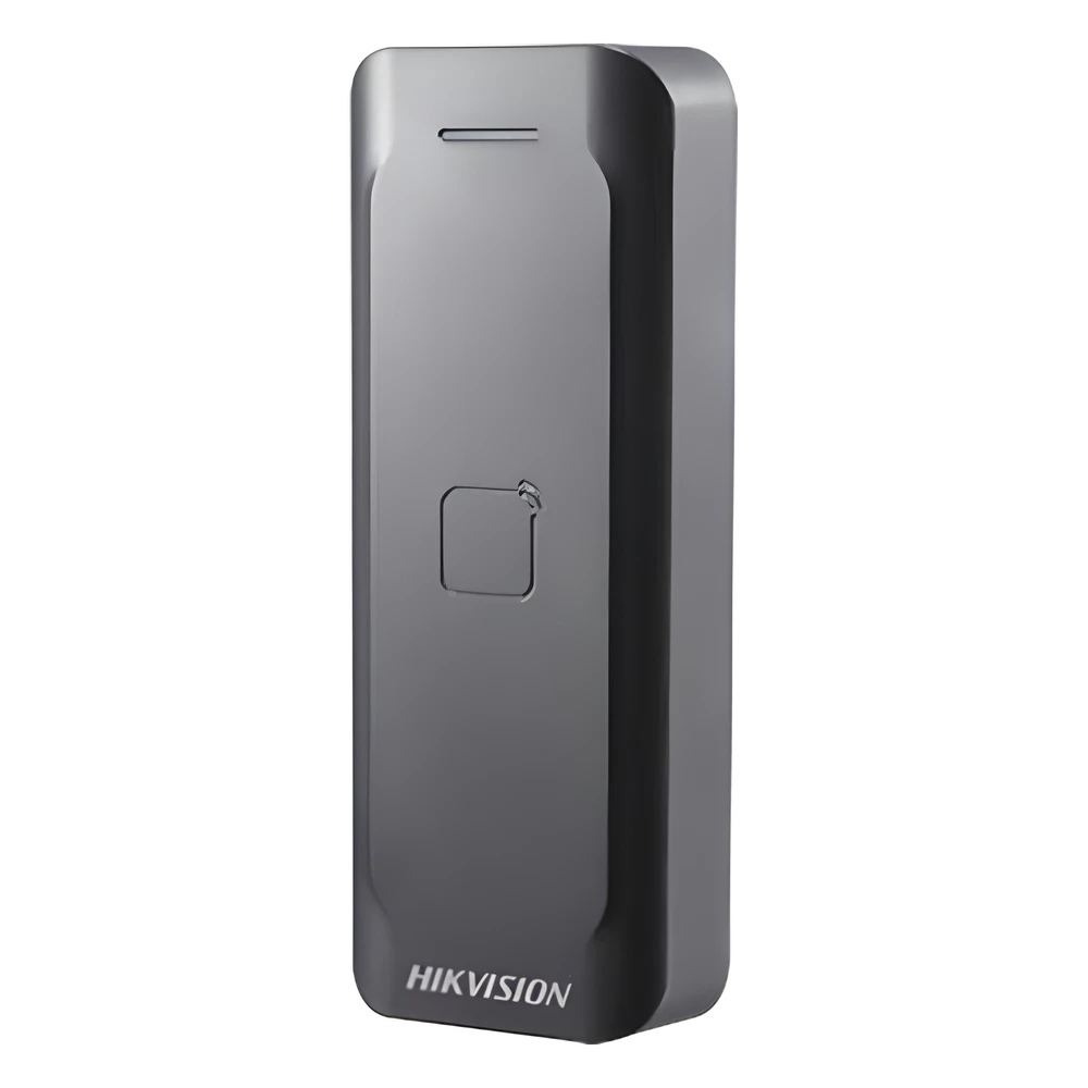 portada_0S1000-202 Lector de Tarjetas PROX EM / Exterior IP65 / Wiegand W26/W34 / Perfil Delgado 0.67' / LED y Zumbador / -20°C a 65°C DS-K1802E 1