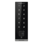 Teclado Esclavo de Control de Acceso / Lector Dual MIFARE 13.56 MHz y PROX EM 125 KHz / Bluetooth y Códigos QR / PIN Táctil / RS-485 Wiegand OSDP / Rango Térmico -40°C a 65°C portada_0S1000-206