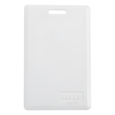 Tarjeta de Proximidad / PVC Clamshell / 5.4 x 8.6 x 0.19 mm / Formato H10301 / Programable por Sitio