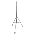 Mástil con Tripié / 2" x 1.5 m (4.9 ft) / Acero Galvanizado en Caliente / ASTM A-36 / Instalación en Losa portada_0S1000-21