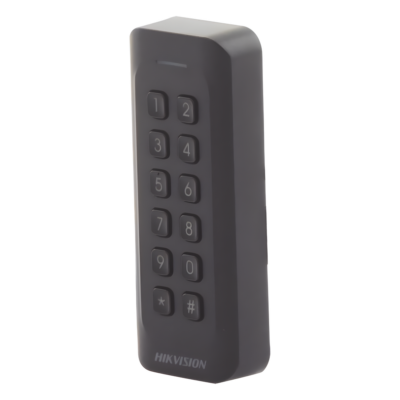 Lector de Tarjetas PROX / EM 125 kHz / Teclado Numérico / Wiegand W26/W34 / IP65 / Perfil Delgado