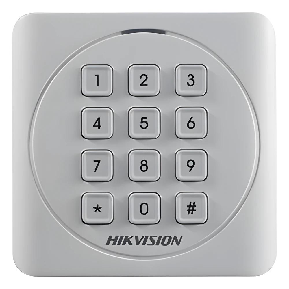 portada_0S1000-218 Lector de Control de Acceso / Proximidad EM 125 kHz / Teclado PIN / Wiegand W26/W34 / IP65 / Compacto 87 mm (3.43 in) DS-K1801EK 1
