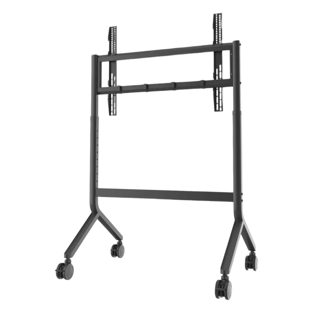 portada_0S1000-22 Soporte Móvil para Pantalla / 65" a 90" / Carga 90.9 kg (200 lbs) / VESA 200x200 a 800x500 / Altura Ajustable 1110-1560 mm (43.7"-61.4") / Ruedas 360° P100NB 1