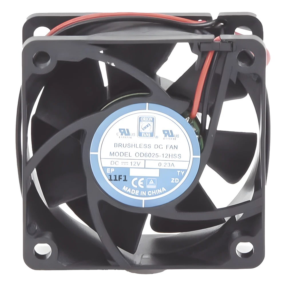 portada_0S1000-238 Ventilador Axial Anticondensante / 60 x 60 x 25 mm / 12 Vcc / 4390 RPM / 25.0 CFM / Unión Sellada FAN-602512 1