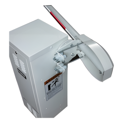 Brazo Abatible de Aluminio / 14 ft (4.3 m) / Motor AC 1/2 HP / 460 VAC / 60 Hz / 1.4A / Reducción 40:1 / Operación -12°C a 62°C