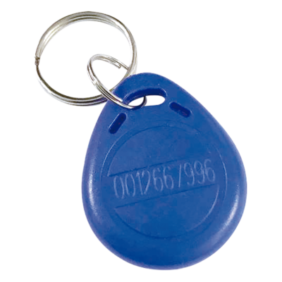 Llavero de Proximidad / 13.56 MHz / MIFARE Classic 1 KB / Wiegand 34 Bits / PVC Resistente / 35x3x6 mm