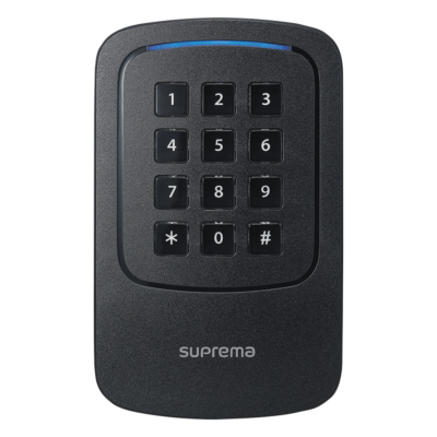 Lector Esclavo de Tarjetas con Teclado / Multitecnología RFID 125kHz-13.56MHz / NFC / Bluetooth / IP65-IP67 / IK08 / 3.1x5.1x1.0 in