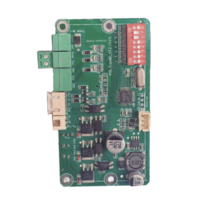 Tarjeta de Control de Acceso / 2 Entradas Pulso Seco / 2 Salidas Solenoide / 24V DC / Dipswitch Configurable / Compatible DS-K3H4420-120 y DS-K3H4410-120