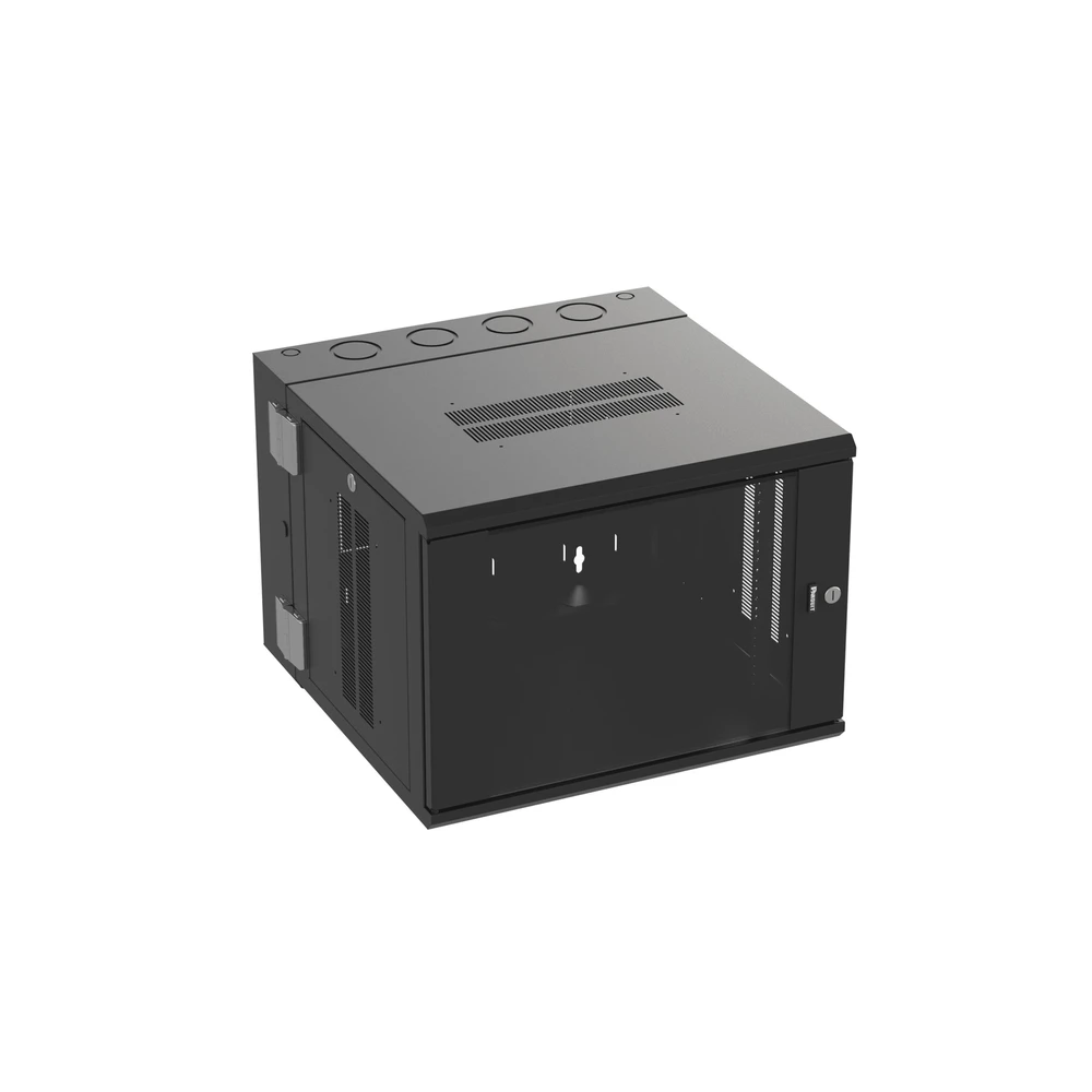 portada_0S1000-305 Gabinete de Montaje en Pared / 19in / 9 UR / 635mm (2.08ft) Profundidad / Ventana de Seguridad / Negro PZWMC9W 1