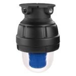 Luz estroboscópica a prueba de explosiones / 24 VCD / UL cUL Clase I Div 1 Grupo C-D / Clase II Div 1 Grupo E-F-G / Clase III / IP66 IP69K / Azul portada_0S1000-338