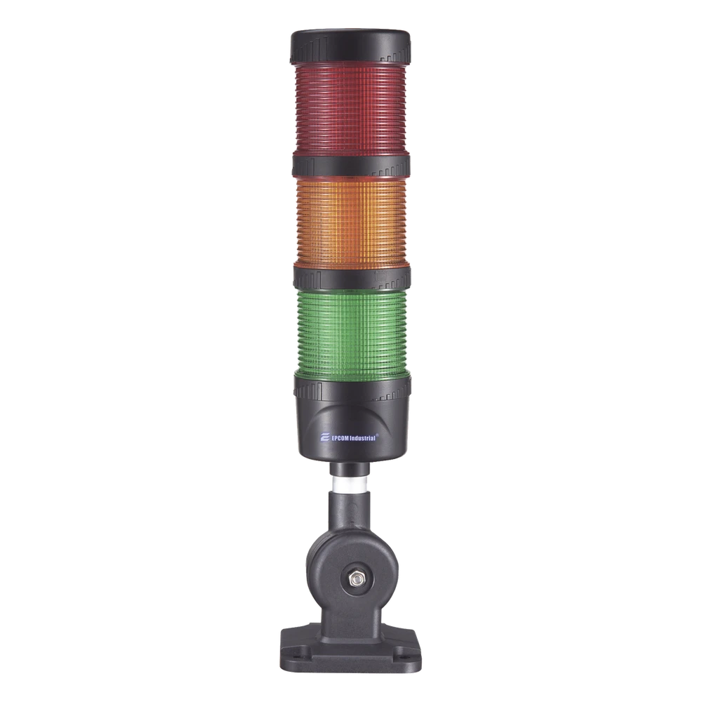 portada_0S1000-347 Torre LED Indicadora de Estado / 3 Niveles Rojo-Ámbar-Verde / Buzzer 85 dB / 110-240 VCA / IP53 / Montaje Ajustable 60 mm EI-3-RAG-110240 1
