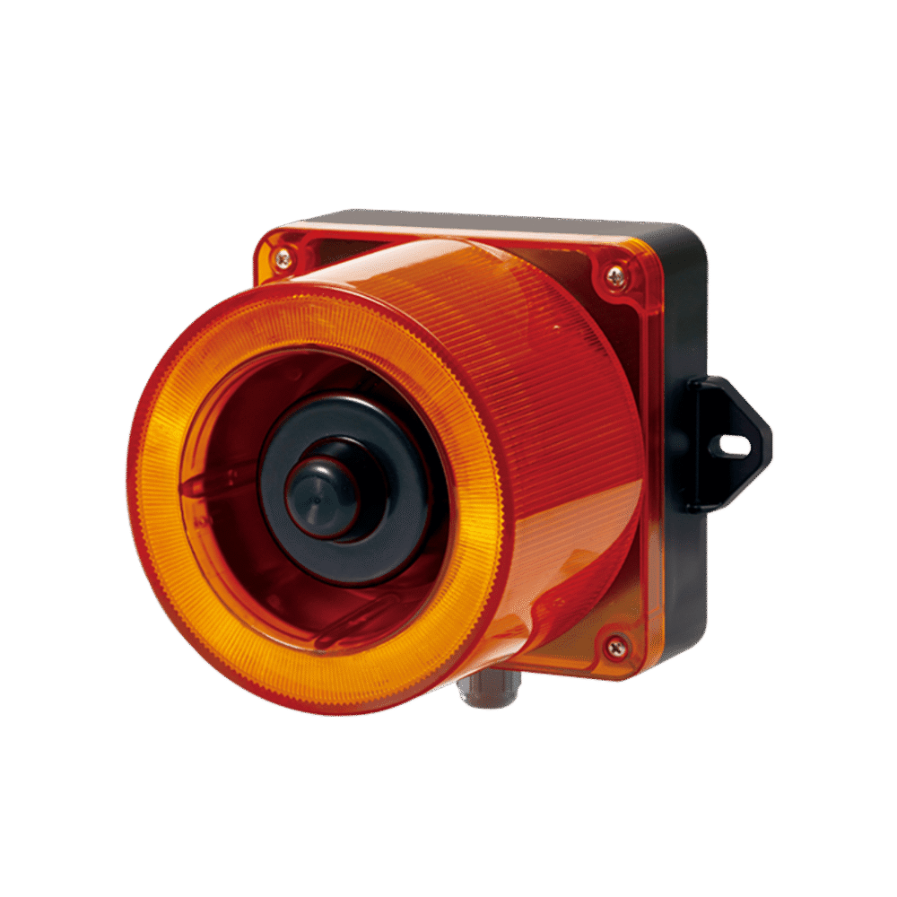 portada_0S1000-351 Señalizador Audiovisual Industrial / LED Ámbar / 31 Tonos / 123 dB / 12-24 VCD / IP66 QWCD50-012024-A-LC 1