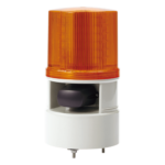 Baliza Indicadora Industrial / LED Ámbar / Sirena 105 dB / 5 Tonos / 4 Patrones / 12-24 VCD / IP Resistente a Vibraciones portada_0S1000-354