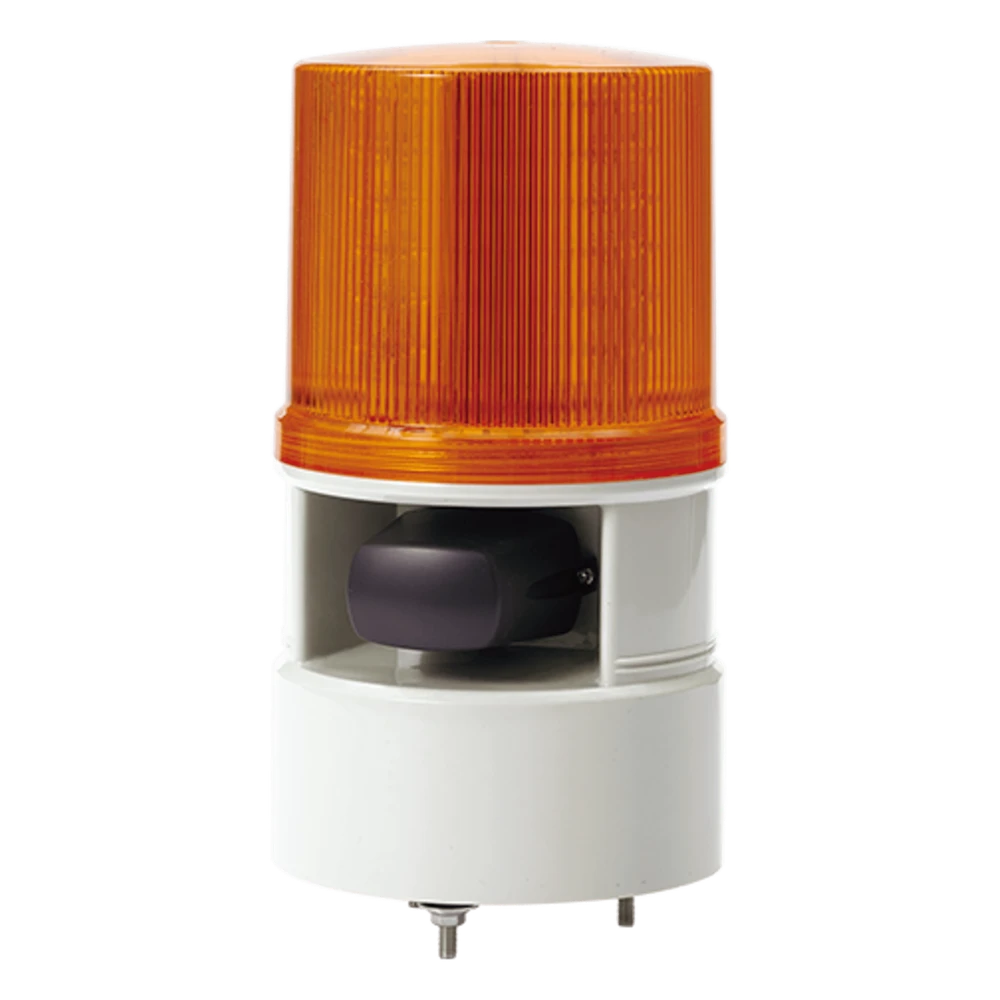 portada_0S1000-354 Baliza Indicadora Industrial / LED Ámbar / Sirena 105 dB / 5 Tonos / 4 Patrones / 12-24 VCD / IP Resistente a Vibraciones S125DML-WS-012024-A 1