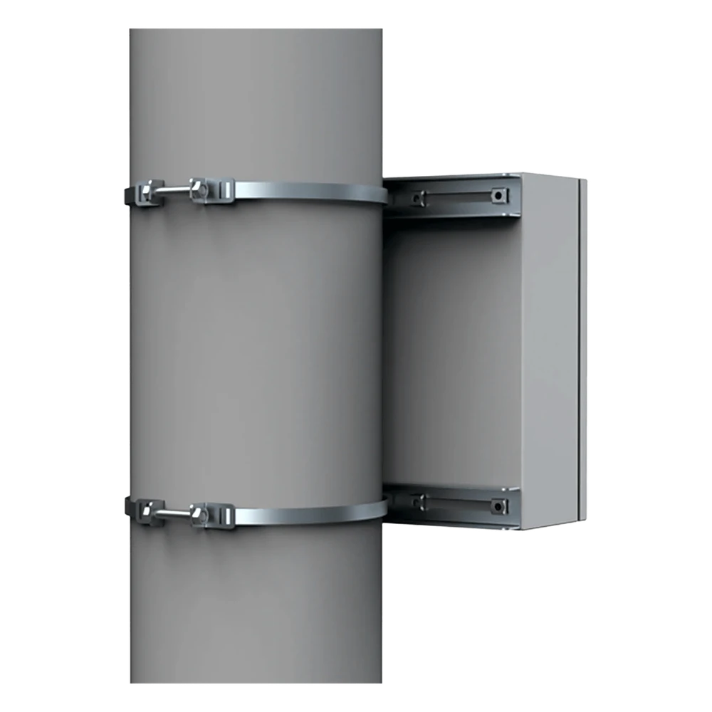 portada_0S1000-363 Kit de Fijación para Postes / Acero Galvanizado / Carga 900 N / Diámetro 80-250 mm (3.15-9.84 in) / 2 Perfiles + Accesorios EPF0400 1