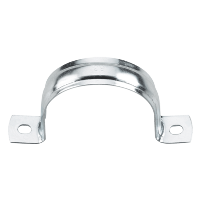 Abrazadera Omega / 1/2" (12.7 mm) / Acero Galvanizado Zincado Electrolítico / Certificación UL / -40°C a +120°C