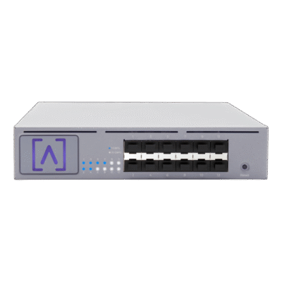 Switch de Distribución / 12 Puertos SFP+ / 10 Gbps por Puerto / 240 Gbps Switching / 120 Gbps Throughput / Gestión Cloud / Bluetooth / Rack 1U