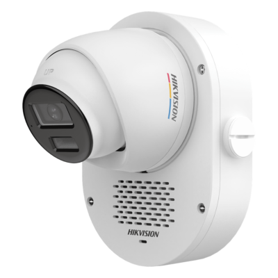 Cámara Turret TURBOHD / 2 Megapixel 1080p / Color 24/7 con Apertura F1.0 / Audio Bidireccional / Luz Blanca e IR 40 m (131.2 ft) / IP67 / Smart-Hybrid Light / 3D DNR