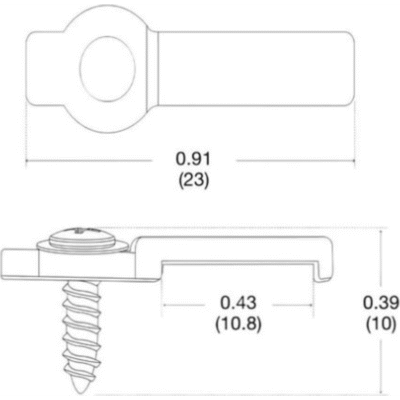 Mounting Clips for Tape Light (20-pack)