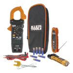 Kit Prueba HVAC / Multímetro Gancho TRMS / Termómetro Dual IR -40 a 300 °C / Detector NCVT 12-1000V CA / Ciclo Servicio / Linterna portada_0S1000-430
