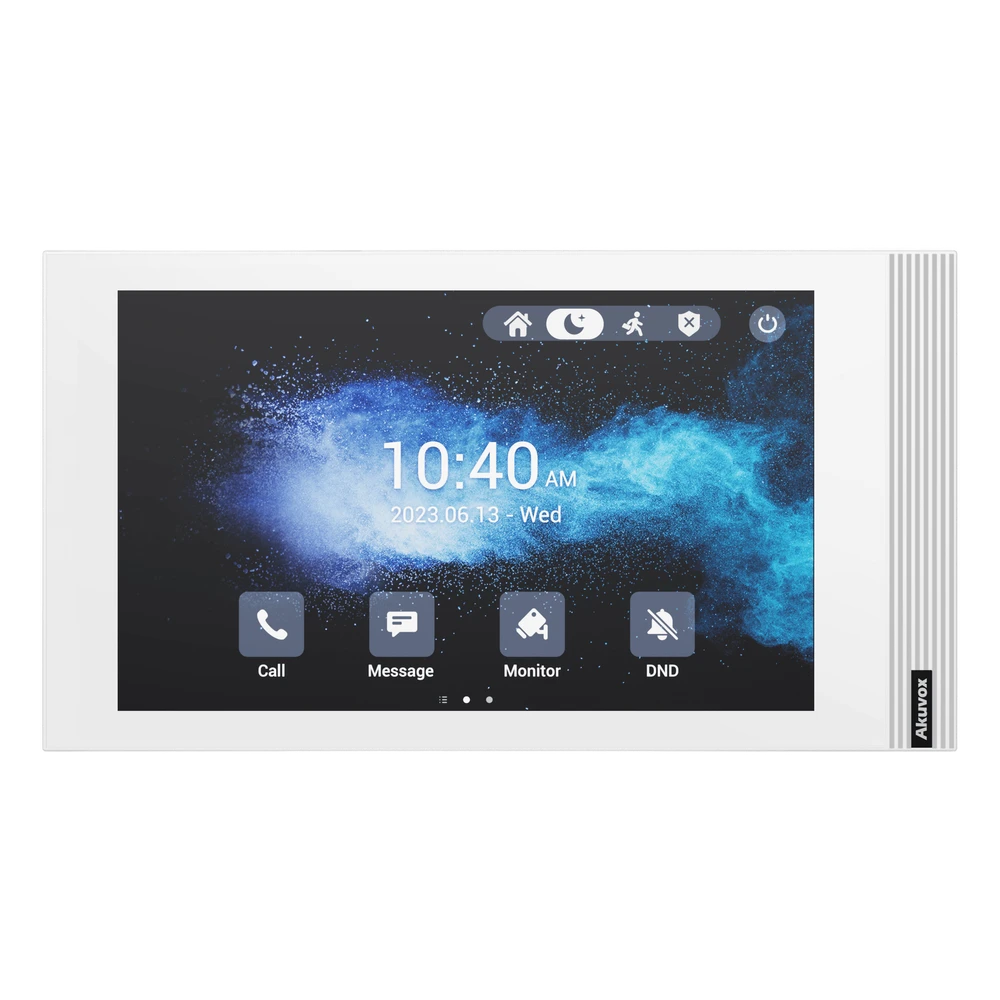 portada_0S1000-434 Monitor SIP Linux / Pantalla Táctil 7 Pulgadas / Wi-Fi 6 / PoE / 8 Entradas de Alarma / Instalación Horizontal o Vertical S562W/WHITE 1