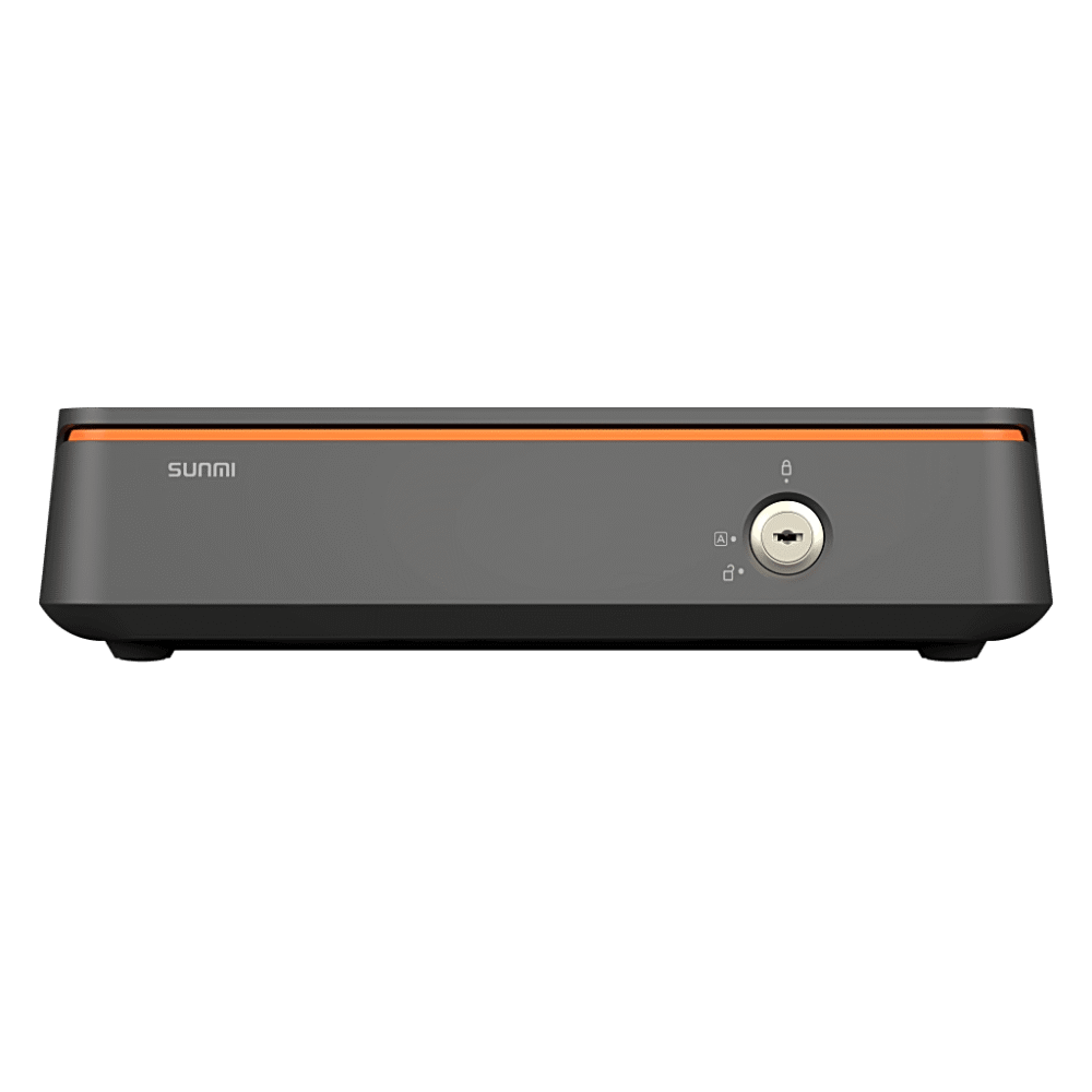 portada_0S1000-443 Cajón de Efectivo Compacto / ABS de Alta Resistencia / 3 Posiciones de Bloqueo / Voltaje Autoajustable 9V-28V / 1,000,000+ Operaciones / Carga 10 kg / Ruido <50 dB MINI-CASH-DRAWER 1