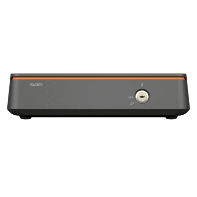 Cajón de Efectivo Compacto / ABS de Alta Resistencia / 3 Posiciones de Bloqueo / Voltaje Autoajustable 9V-28V / 1,000,000+ Operaciones / Carga 10 kg / Ruido <50 dB